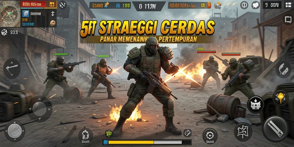 Tampilan menarik dari gameplay <strong>5RT</strong> menunjukkan taktik yang mendebarkan.