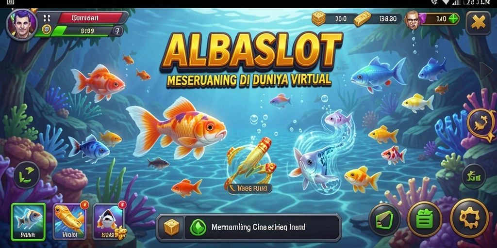 Tangkapan ikan besar dalam permainan ALBASLOT yang seru.