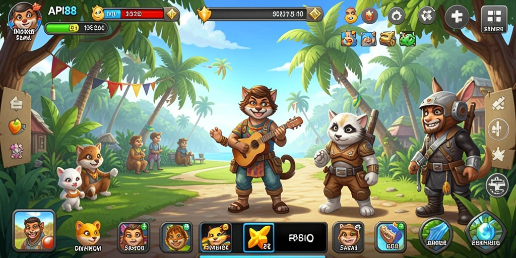 Tampilan gameplay API88 yang menarik dan seru.