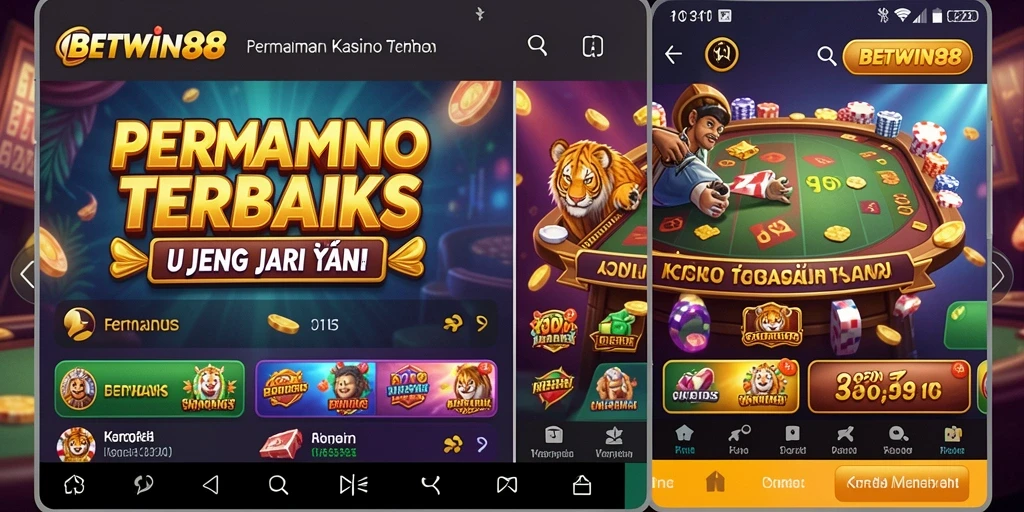 Gambaran gameplay seru di BETWIN88, aplikasi Kasino yang menarik.