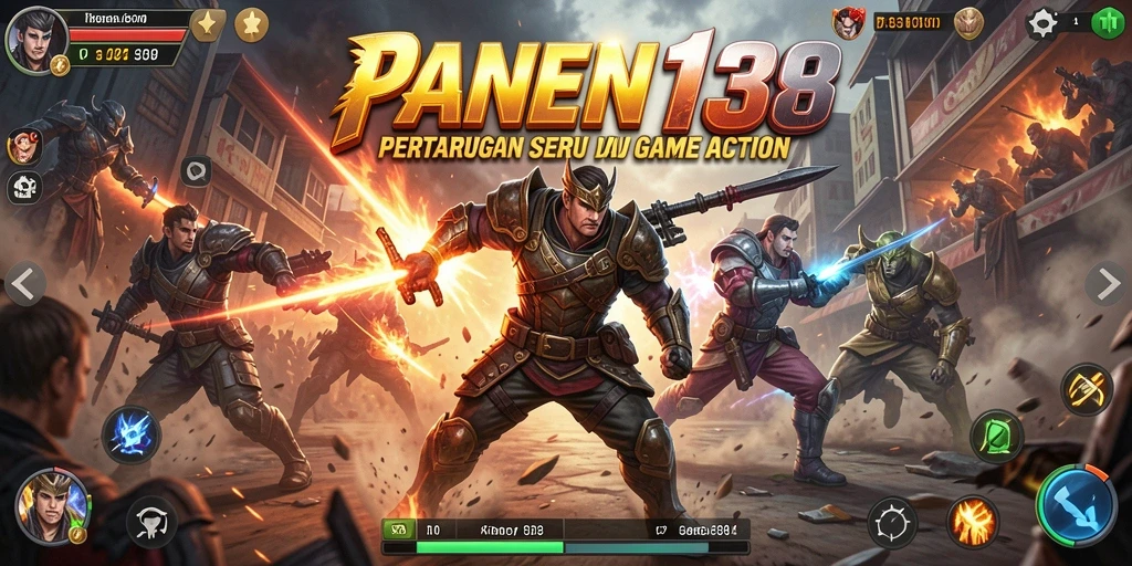 Tampilan gameplay seru dari PANEN138 dengan aksi mendebarkan.
